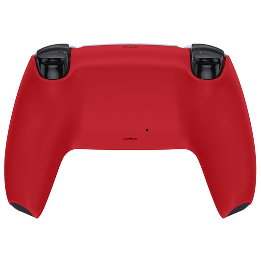eXtremeRate Replacement Back Housing Bottom Shell Compatible with PS5 Controller BDM-010/020/030/040/050 - Passion Red