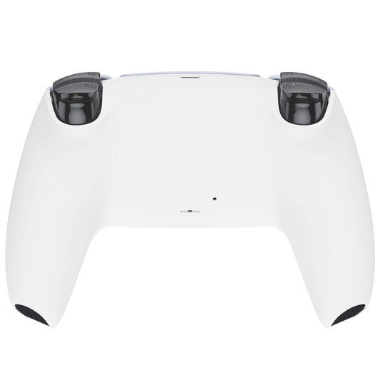 eXtremeRate Replacement Back Housing Bottom Shell Compatible with PS5 Controller BDM-010/020/030/040/050 - White