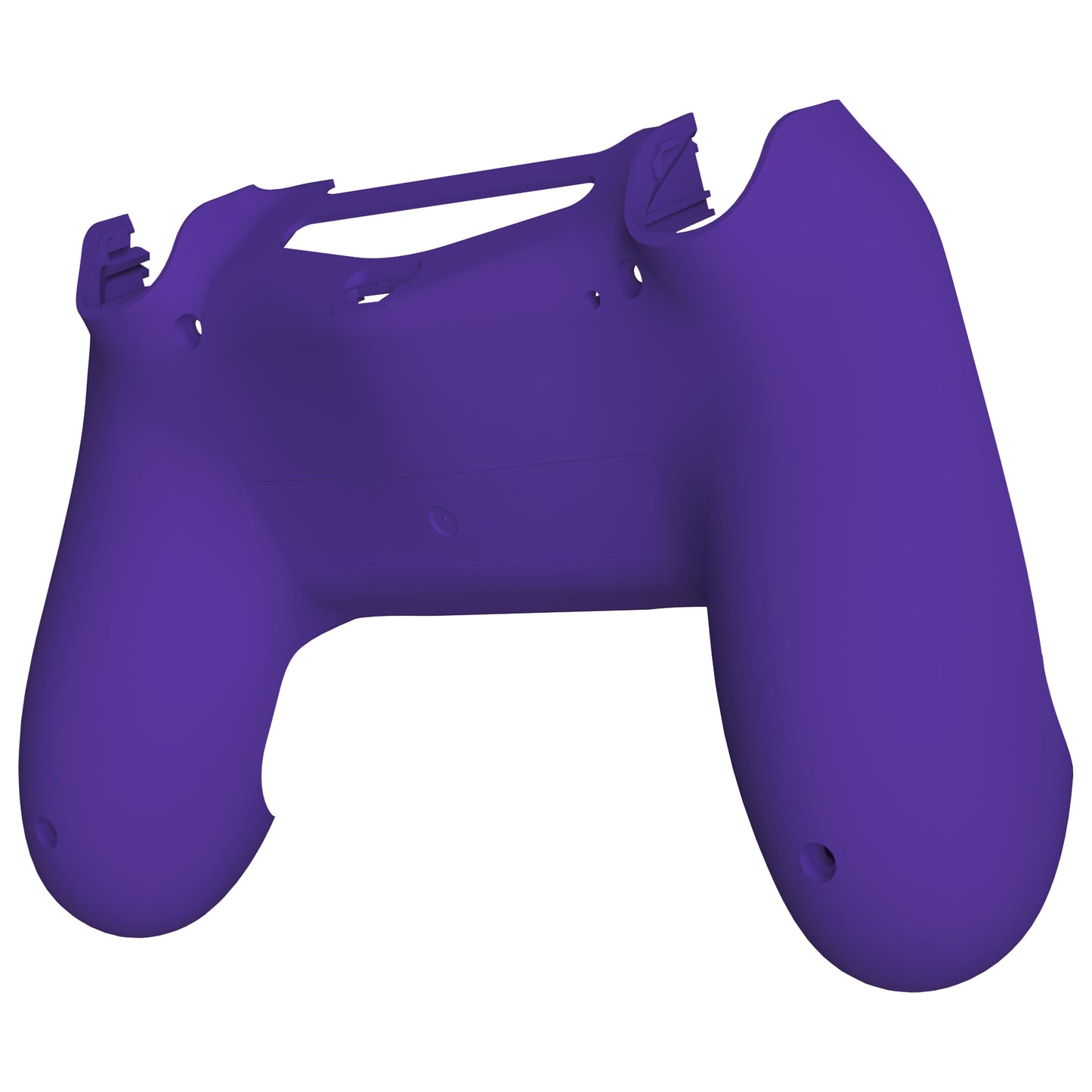 eXtremeRate Replacement Bottom Shell for PS4 Slim Pro Controller Controller (CUH-ZCT2 JDM-040/050/055) - Purple