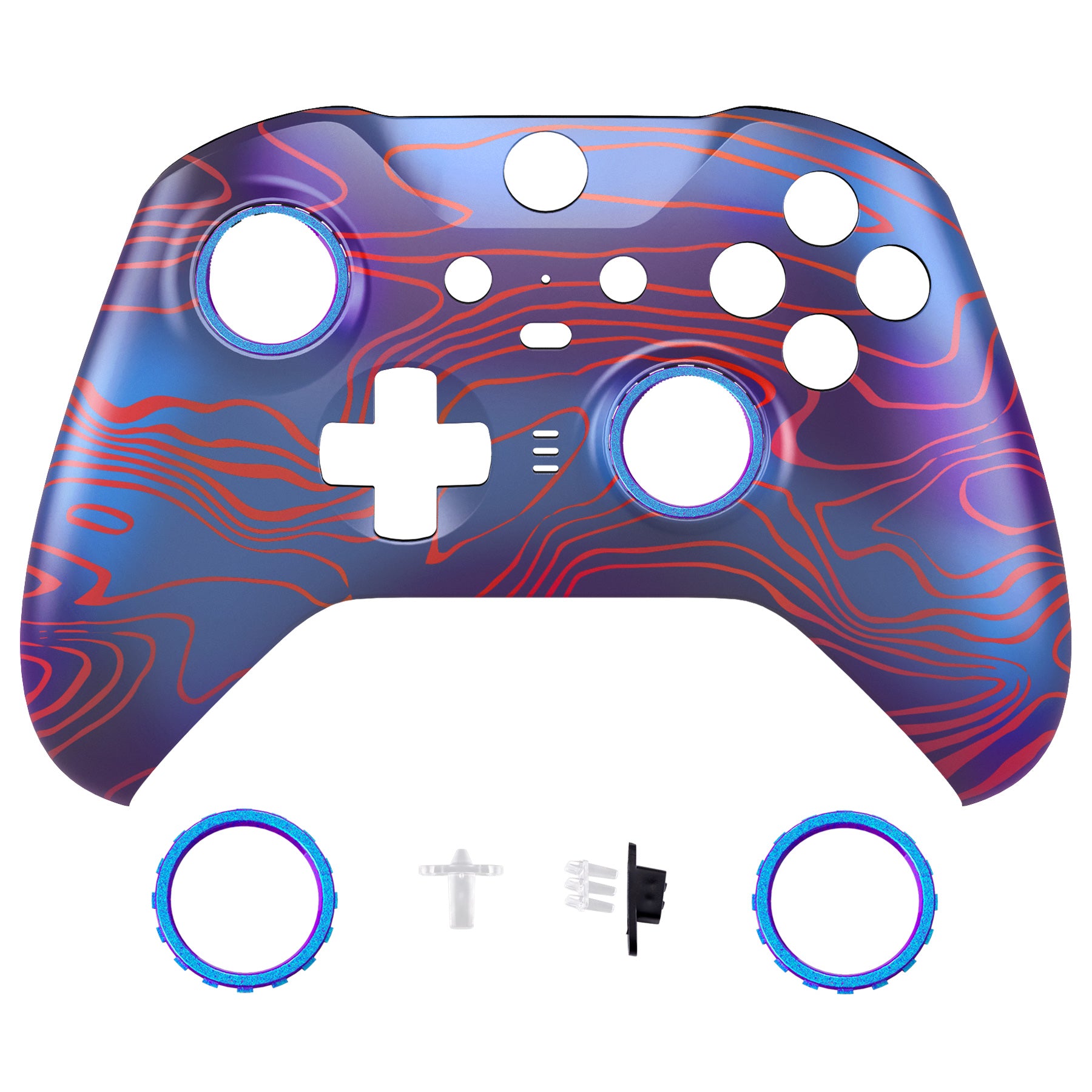 eXtremeRate Damascuscamo Replacement Faceplate Cover for Xbox One