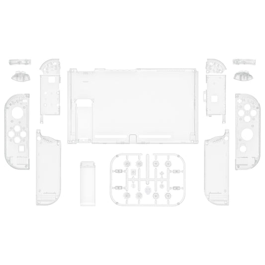 eXtremeRate Replacement Full Set Shells with Buttons for Nintendo Switch - Glow in Dark - Green