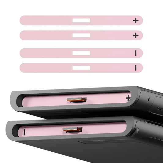 eXtremeRate Side Rail Slot Sticker for Nintendo Switch 2 Console - Cherry Blossoms Pink