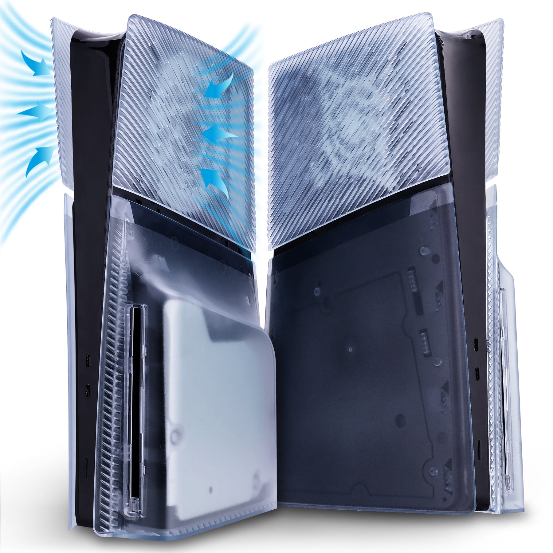 eXtremeRate PS5 Slim Disc Edition Console eXcover Replacement Top 