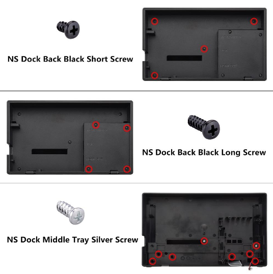 eXtremeRate Retail Custom Soft Touch Grip Faceplate for Nintendo Switch Dock, Wood Grain Patterned DIY Replacement Housing Shell for Nintendo Switch Dock - Dock NOT Included - FDS201