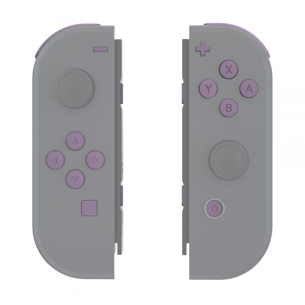 eXtremeRate Dark Grayish Violet Replacement ABXY Direction Keys SR