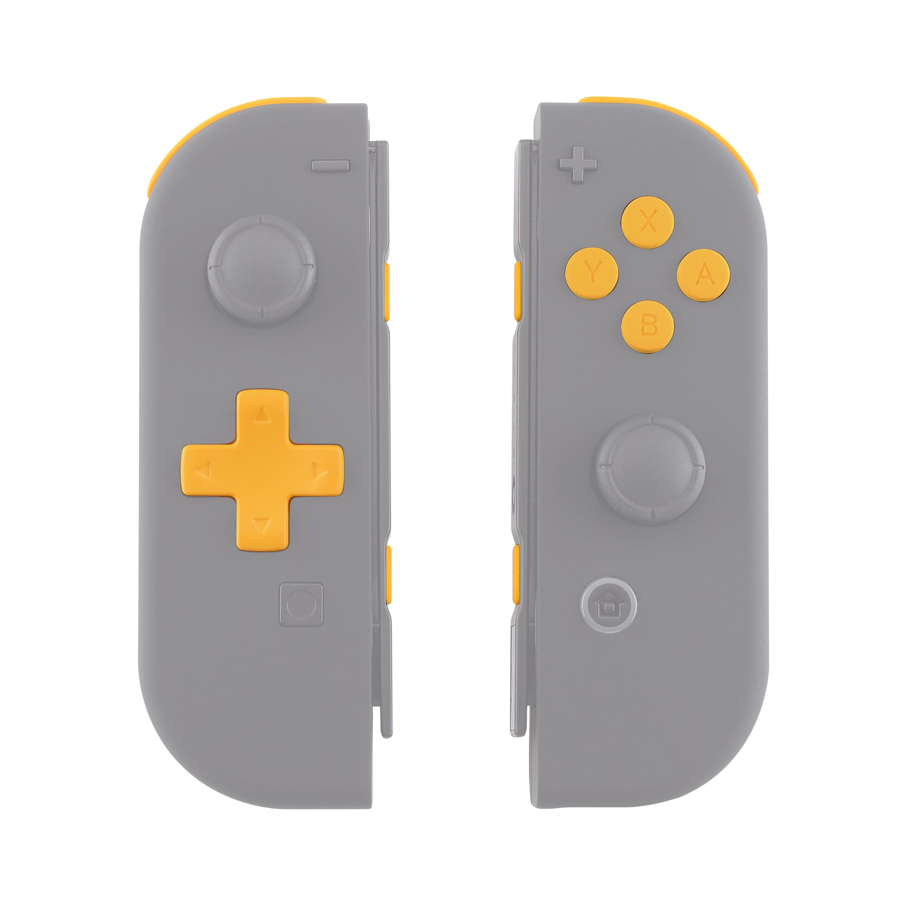 Caution Yellow D-pad ABXY Keys SR SL L R ZR ZL Trigger Buttons