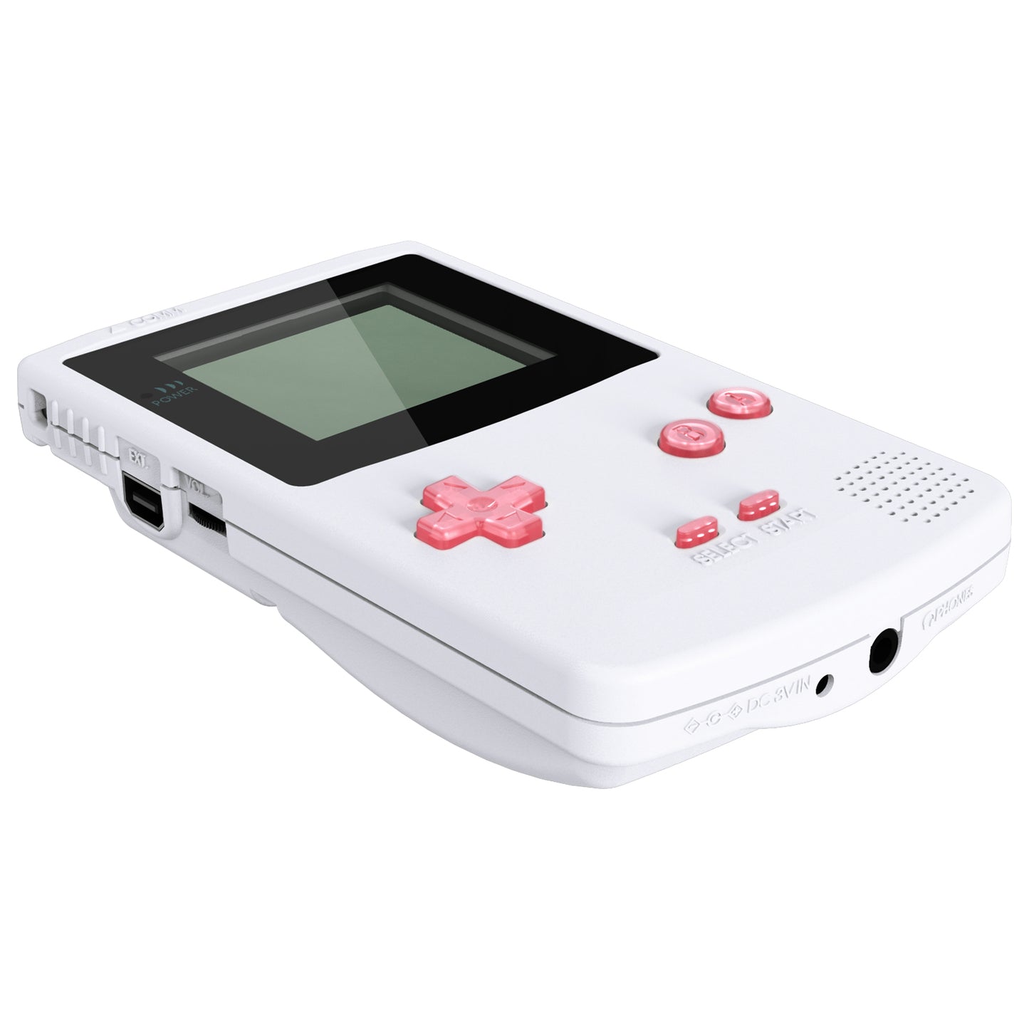 eXtremeRate Retail eXtremeRate Cherry Pink Replacement Full Set Buttons for Gameboy Color GBC - Handheld Game Console NOT Included - JCB4007