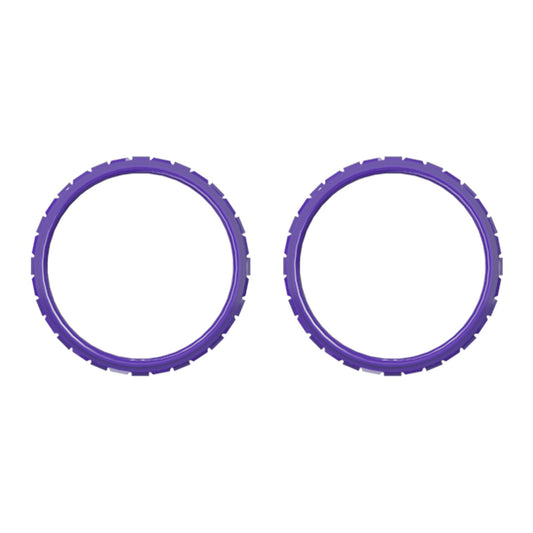 eXtremeRate Retail Purple Replacement Accessories for ps5 Controller, Custom Accent Rings for ps5 Controller - Controller NOT Included - JPF5007