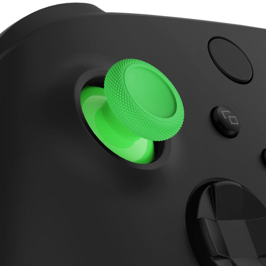 eXtremeRate Retail Green Replacement Thumbsticks for Xbox Series X/S Controller, for Xbox One Standard Controller Analog Stick, Custom Joystick for Xbox One X/S, for Xbox One Elite Controller - JX3403