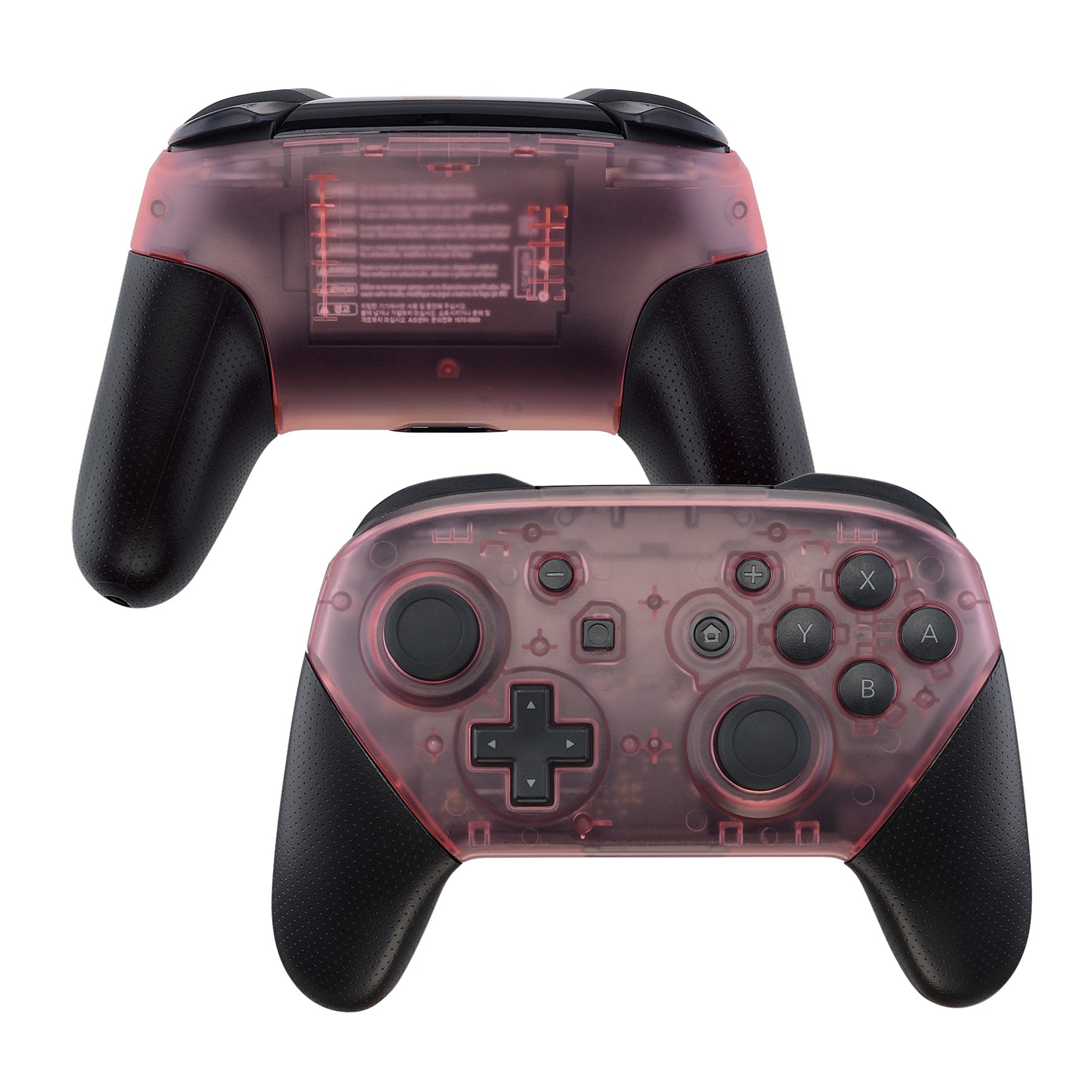 eXtremeRate Cherry Pink Faceplate and Backplate for Nintendo
