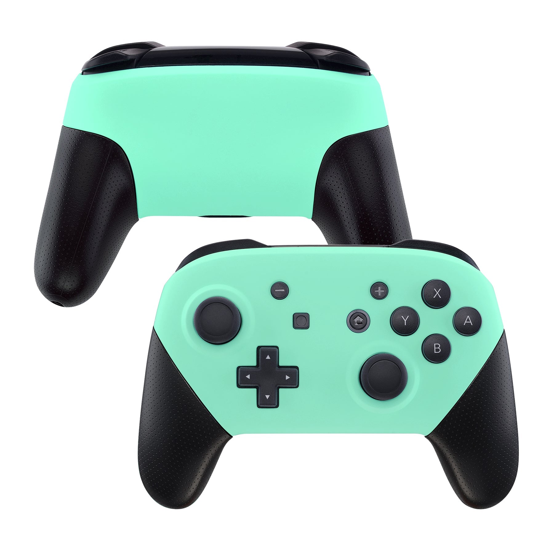 eXtremeRate Mint Green Faceplate and Backplate for Nintendo Switch