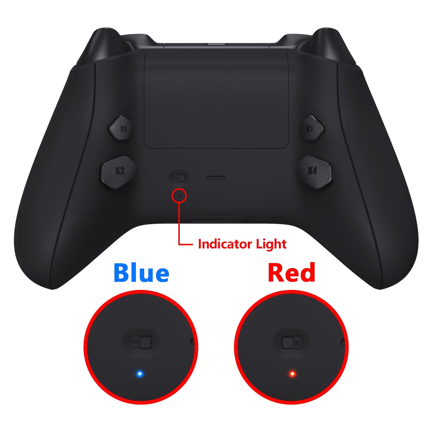 eXtremeRate Retail Black HOPE Remappable Remap Kit for Xbox Series X/S Controller, Upgrade Boards & Redesigned Back Shell & Side Rails & Back Buttons for Xbox Core Controller - Controller NOT Included - RX3P3009