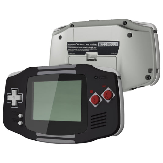 eXtremeRate Retail IPS Ready Upgraded Classics NES Style GBA Replacement Shell Full Housing Cover Buttons for Gameboy Advance - Compatible with Both IPS & Standard LCD - Console & IPS Screen NOT Included - TAGT1037
