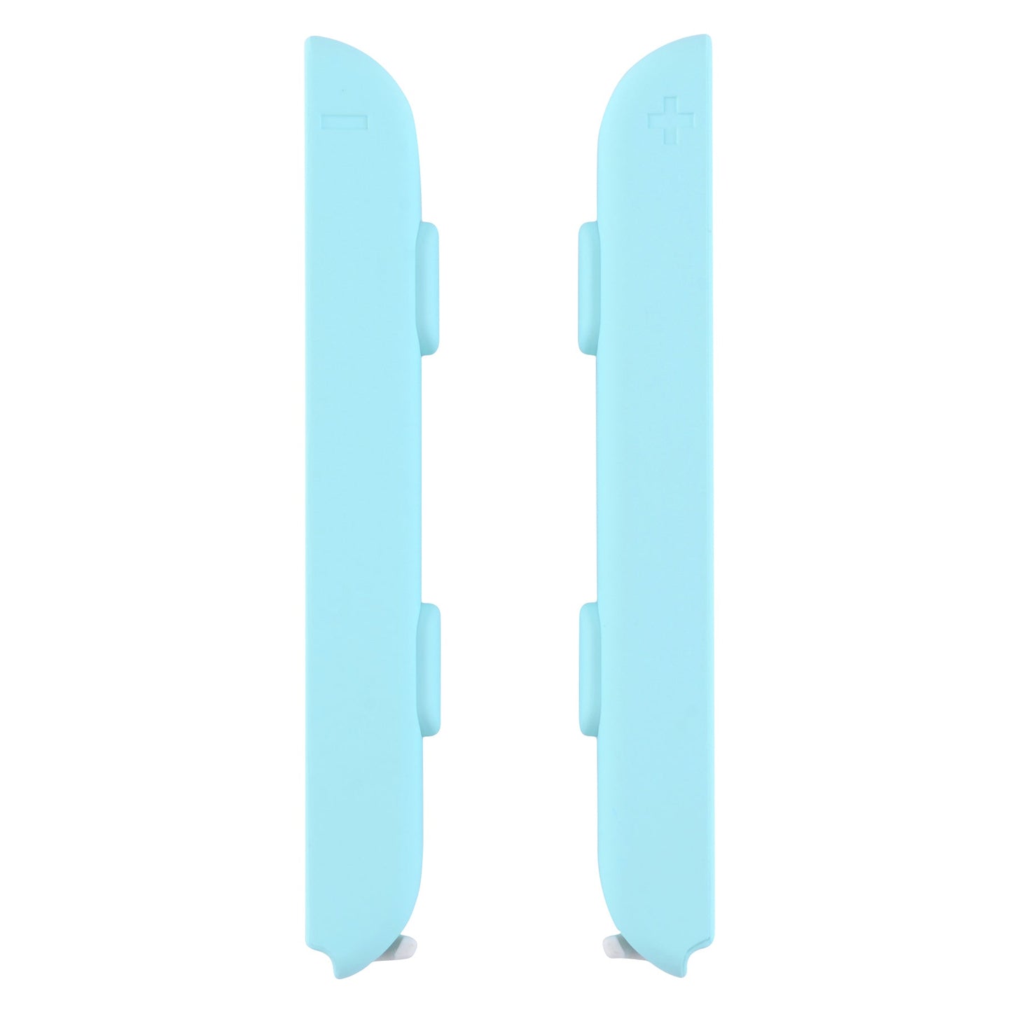 eXtremeRate Retail Heaven Blue Touch Replacement shell for Nintendo Switch Joycon Strap, Custom Joy-Con Wrist Strap Housing Buttons for Nintendo Switch - 2 Pack - UEP307