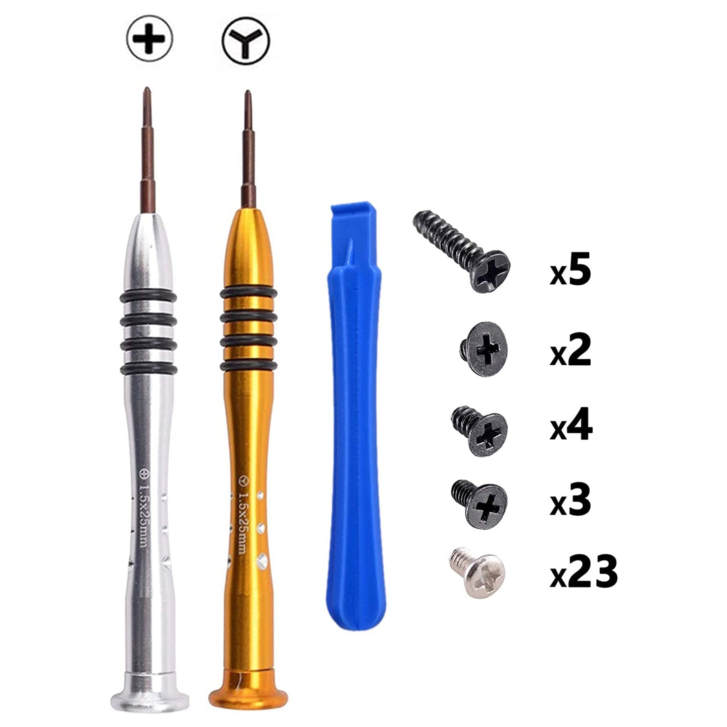 eXtremeRate Retail Clear Black DIY Housing Shell for Nintendo Switch Console, Replacement Faceplate Front Frame for Nintendo Switch Console with Volume Up Down Power Buttons - Console NOT Included - VEP340