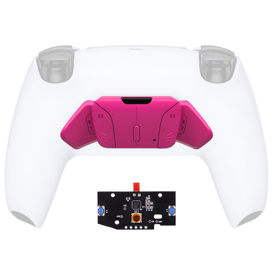 eXtremeRate Retail Turn RISE to RISE4 Kit – Redesigned Nova Pink K1 K2 K3 K4 Back Buttons Housing & Remap PCB Board for PS5 Controller eXtremeRate RISE & RISE4 Remap kit - Controller & Other RISE Accessories NOT Included - VPFM5008P