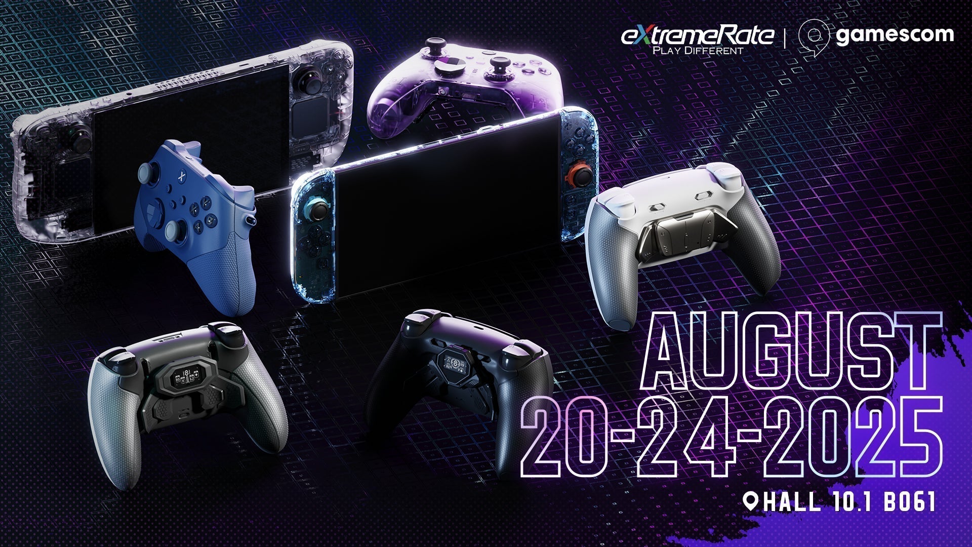 eXtremeRate to Debut at gamescom 2025 with New PS5 BEYOND & SPARK