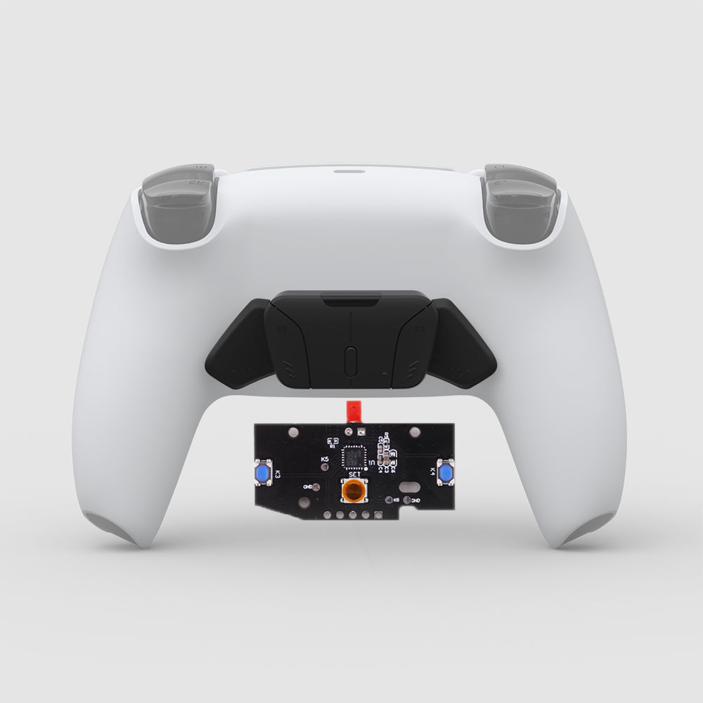 Turn Rise To Rise4 Kit-Redesigned K1 K2 K3 K4 Back Buttons for PS5 Controller Extremerate Rise & Rise4 Remap Kit