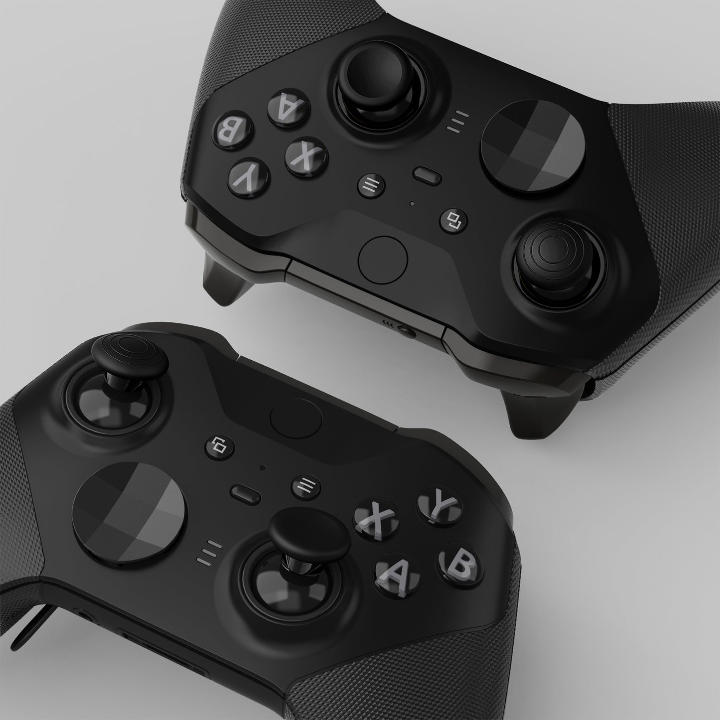 6 in 1 Metal Replacement Thumbsticks for Xbox Elite Series 2 & Elite 2 Core Controller (Model 1797) - Metallic Black eXtremeRate