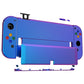 eXtremeRate Custom Replacement Full Set Shell with Buttons for Nintendo Switch OLED - Chameleon Purple Blue