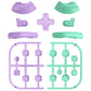eXtremeRate DIY Replacement Full Set Buttons for Nintendo Switch 2 - Purple & Green