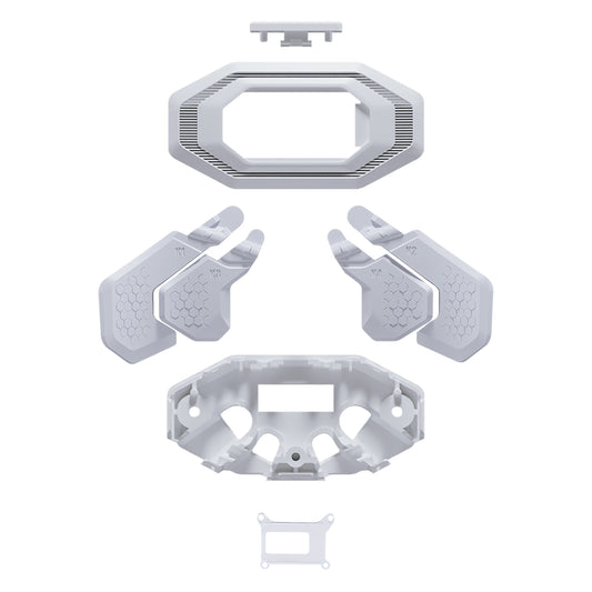 eXtremeRate Replacement K1 K2 K3 K4 Back Paddles for eXtremeRate BEYOND Back Paddles Kit, Compatible with PS5 Edge Controller - Solid White