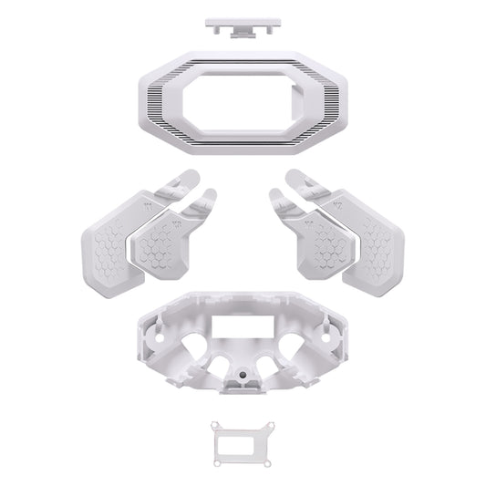 eXtremeRate Replacement K1 K2 K3 K4 Back Paddles for eXtremeRate BEYOND Back Paddles Kit, Compatible with PS5 Edge Controller - White