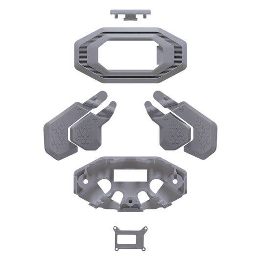 eXtremeRate Replacement K1 K2 K3 K4 Back Paddles for eXtremeRate BEYOND Back Paddles Kit, Compatible with PS5 Edge Controller - New Hope Gray