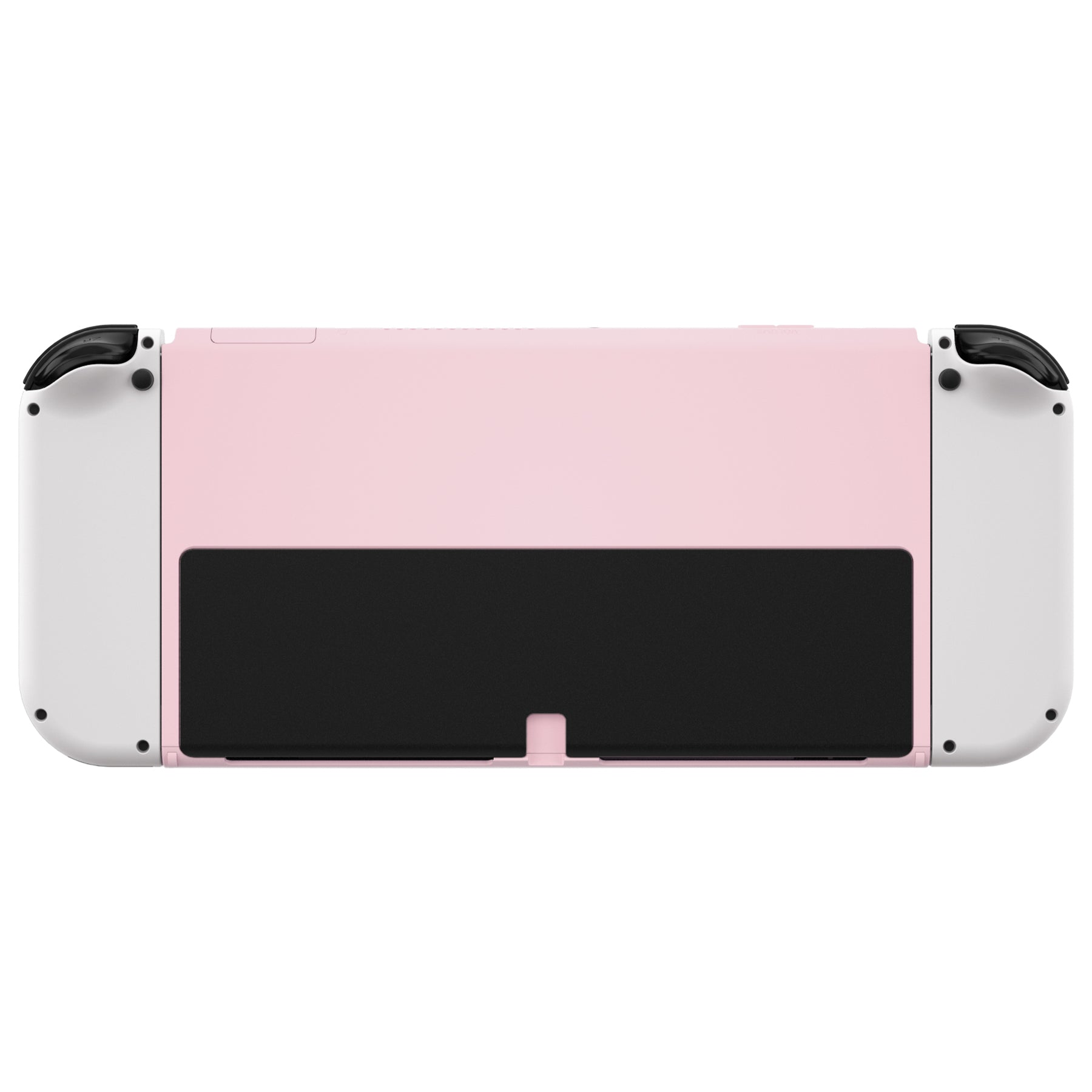 eXtremeRate Retail eXtremeRate Cherry Blossoms Pink Soft Touch Console Back Plate DIY Replacement Housing Shell Case for Nintendo Switch OLED Console – JoyCon Shell & Kickstand NOT Included - BNSOP3003