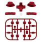 eXtremeRate Dpad Version Replacement Full Set Buttons for Joycon of Switch (D-pad ONLY Fits for eXtremeRate D-pad Shell for Joycon) - Scarlet Red eXtremeRate