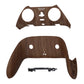Replacement Top Bottom Decorative Trim Shell Compatible with PS5 Edge Controller - Wood Grain eXtremeRate