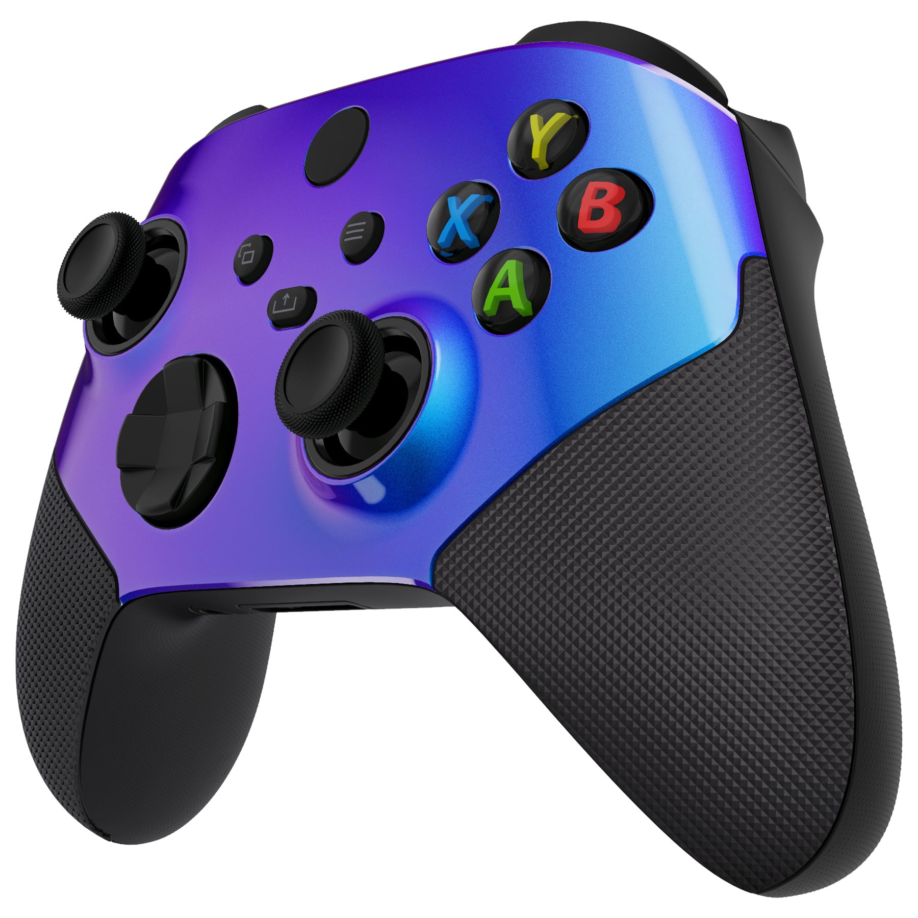 激レア！レインボーカラーのギベオンのパーツ、テラヘルツスイカ、ボリビアアメジスト eXtremeRate Chameleon Purple Blue ASR Version Performance