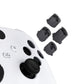 eXtremeRate Retail Three-Tone ABXY Action Buttons with Classic Symbols for Xbox Series X & S Controller & Xbox One S/X & Xbox One Elite V1/V2 Controller - Classic Gray & Clear & Dark Gray - JDX3M018