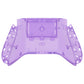 eXtremeRate Retail Clear Atomic Purple Custom Bottom Shell with Battery Cover for Xbox Series S/X Controller, DIY Replacement Backplate Cover for Xbox Core Controller Model 1914 - Controller & Side Rails NOT Included - BX3M505