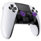 eXtremeRate Retail Clear Atomic Purple Replacement Swappable Thumbsticks for PS5 Edge Controller, Custom Interchangeable Analog Stick Joystick Caps for PS5 Edge Controller - Controller & Thumbsticks Base NOT Included - P5J102