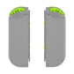 eXtremeRate Retail Clear Lime Green Replacement DIY Colorful ABXY Buttons Directions Keys Repair Kits with Tools for NS Switch JoyCon & OLED JoyCon - JoyCon Shell NOT Included - AJ120