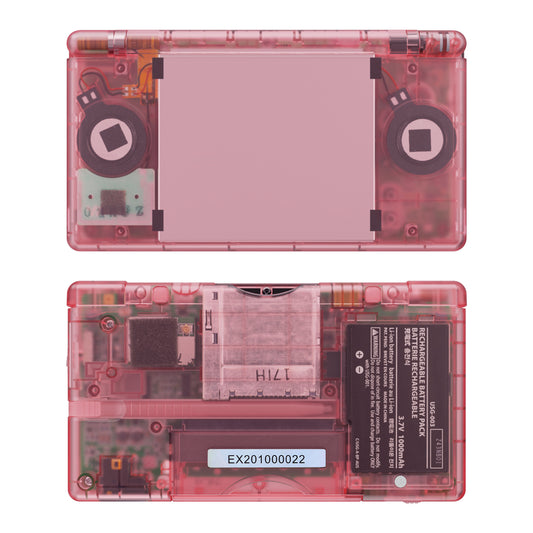 eXtremeRate Replacement Full Housing Shell & Buttons with Screen Lens for Nintendo DS Lite NDSL - Cherry Pink