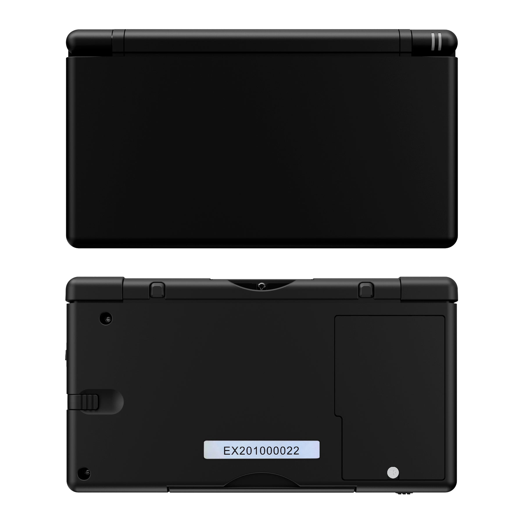 eXtremeRate Black Replacement Full Housing Shell for Nintendo DS