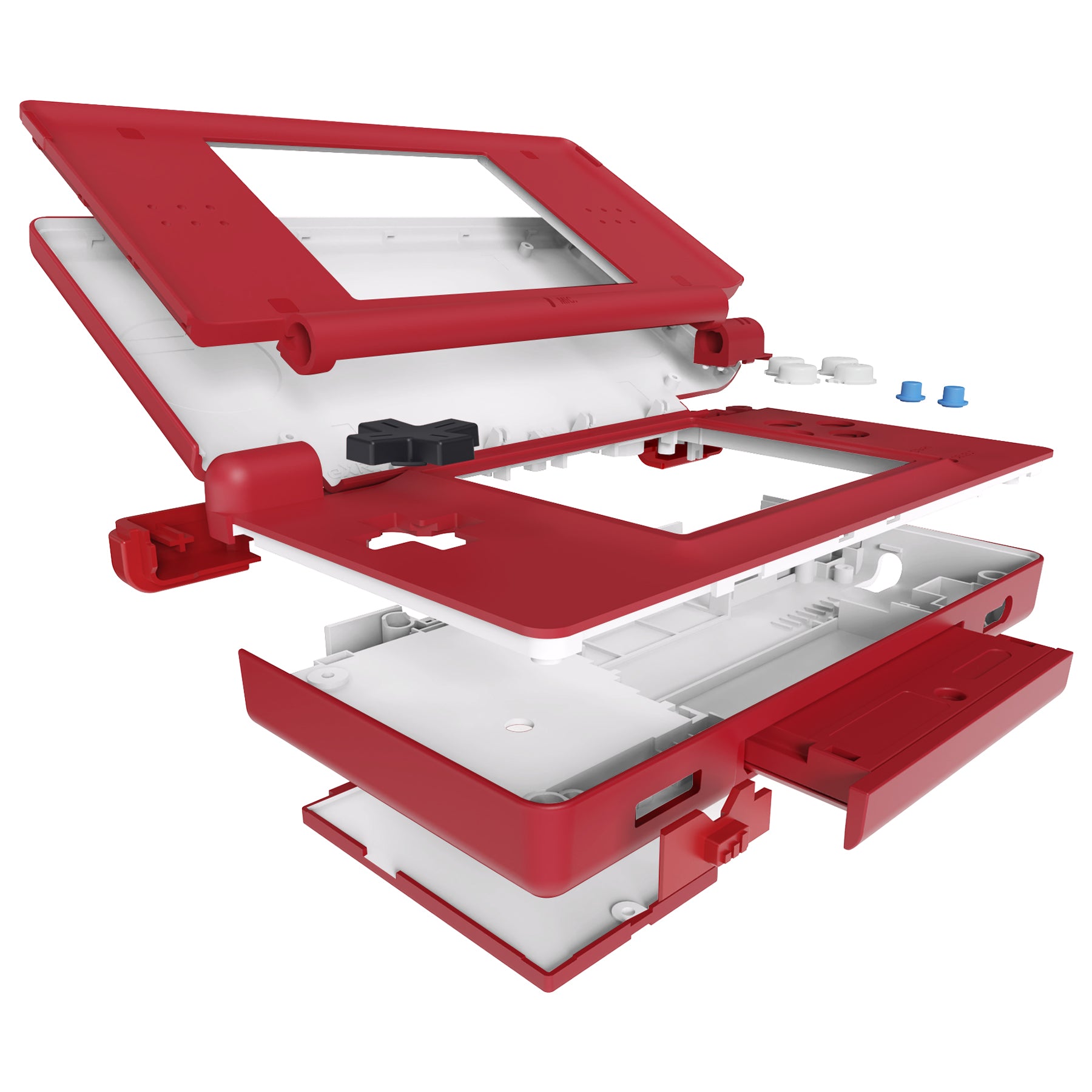 Nintendo Switch DSlite eXtremeRate Replacement Full Set Shells with Buttons for