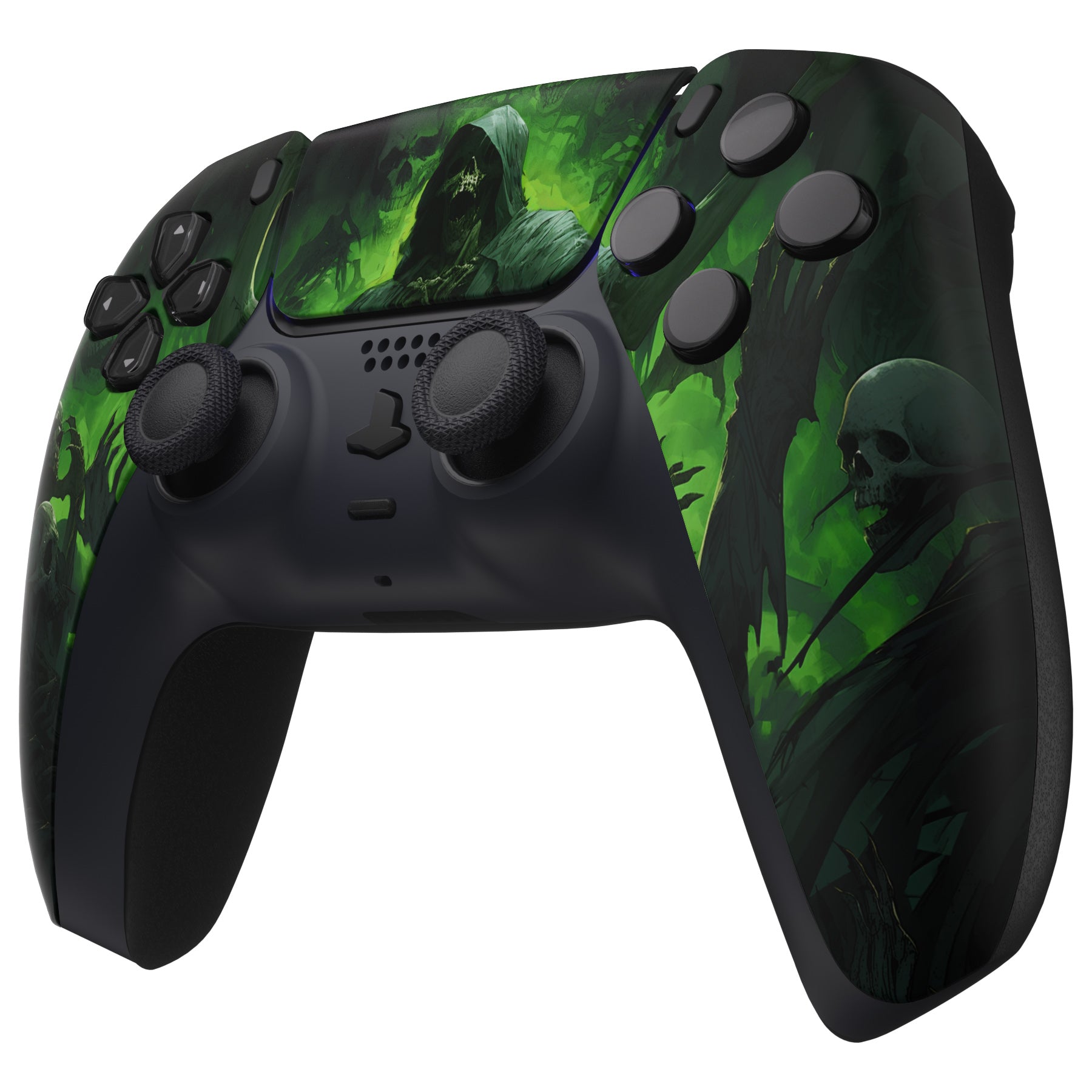 Replacement Front Housing Shell Compatible with PS5 Controller BDM-010 BDM-020 BDM-030 - Dark Carnival eXtremeRate