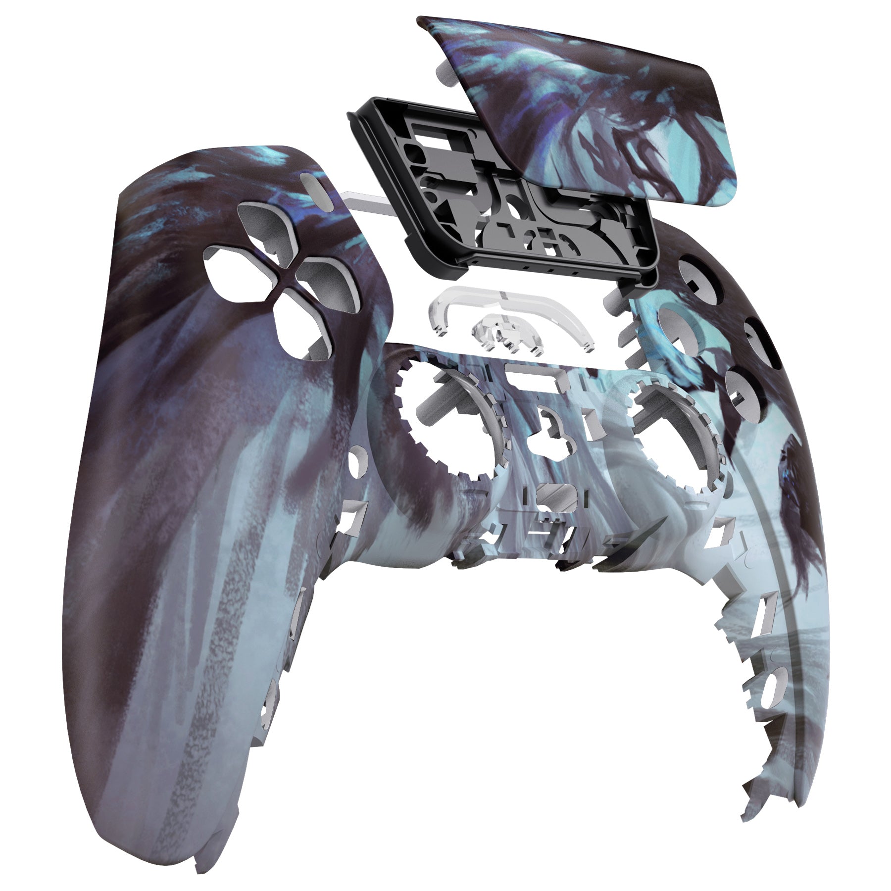 eXtremeRate Dragon Whisper Touchpad Front Housing Shell Compatible