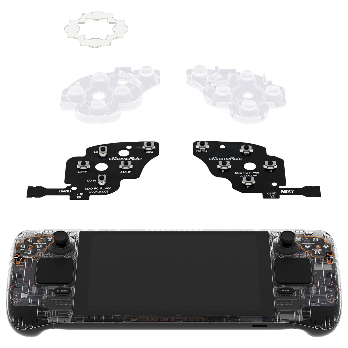 eXtremeRate Face Clicky Kit for Steam Deck OLED