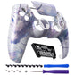 eXtremeRate LUNA Redesigned Replacement Front Shell with Touchpad Compatible with PS5 Controller BDM-010/020/030/040/050/060 - Crystal Dragon
