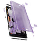 eXtremeRate Replacement DIY Rear Back Plate for Nintendo Switch 2 Handheld Console  (Without Kickstand) - Clear Atomic Purple