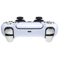 eXtremeRate Replacement Full Set Buttons Compatible with PS5 Controller BDM-030/040 - Chrome Silver eXtremeRate