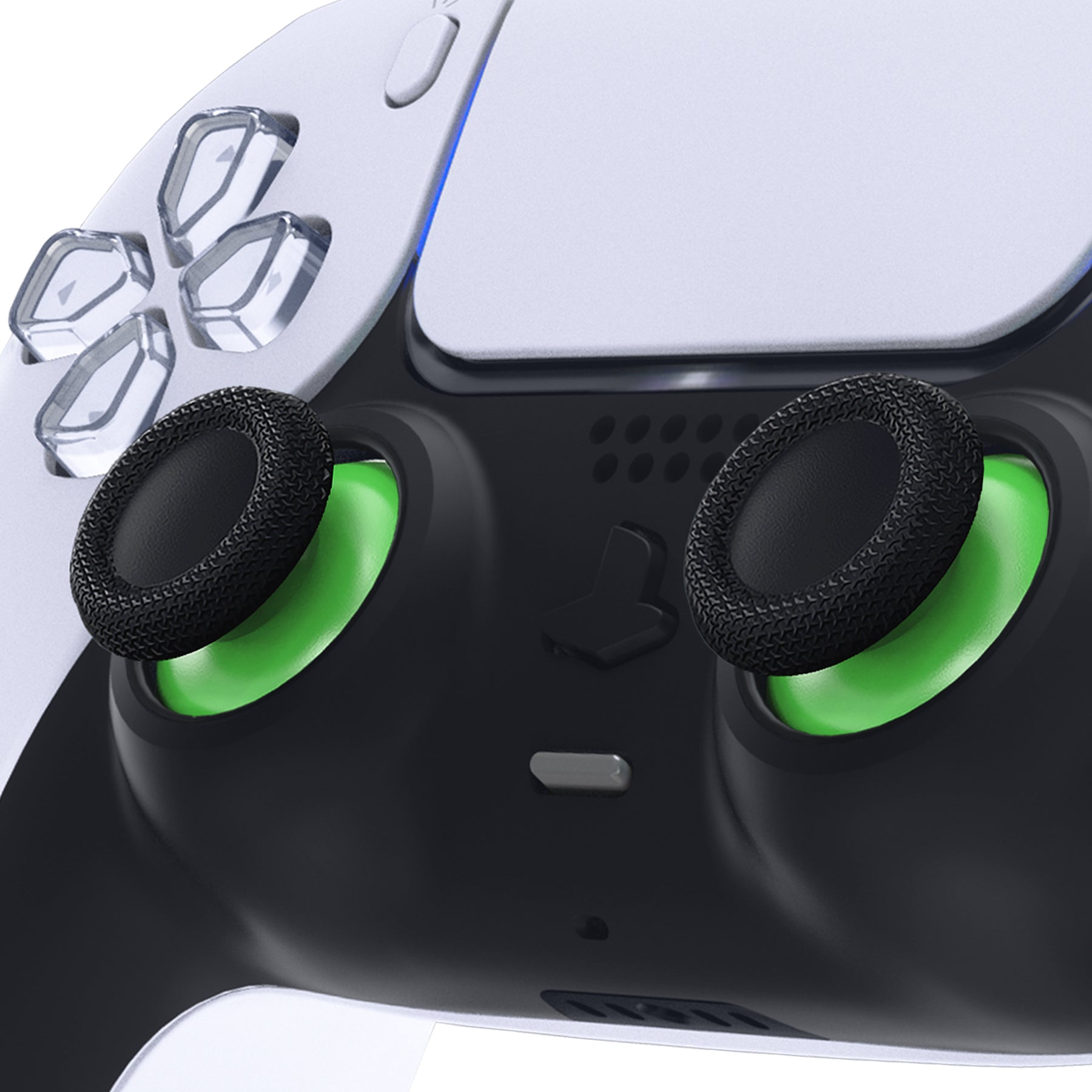 eXtremeRate Green & Black Replacement Thumbsticks for PS5