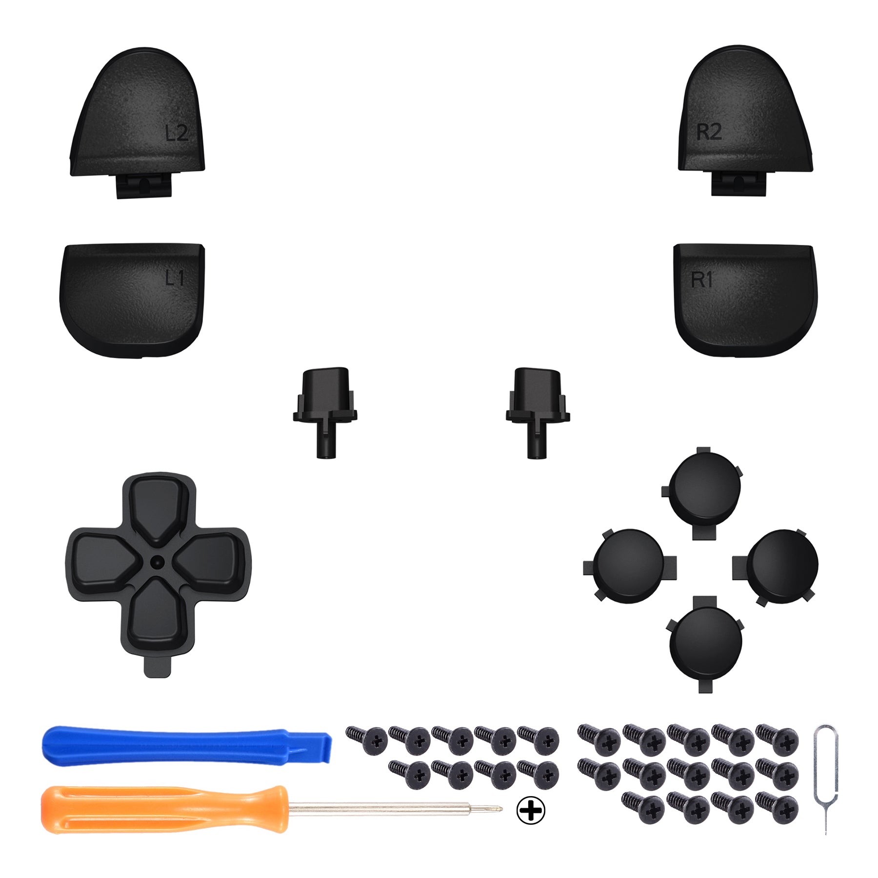 11in1 Full Set Buttons for PS5 Controller BDM-030/040/050/060