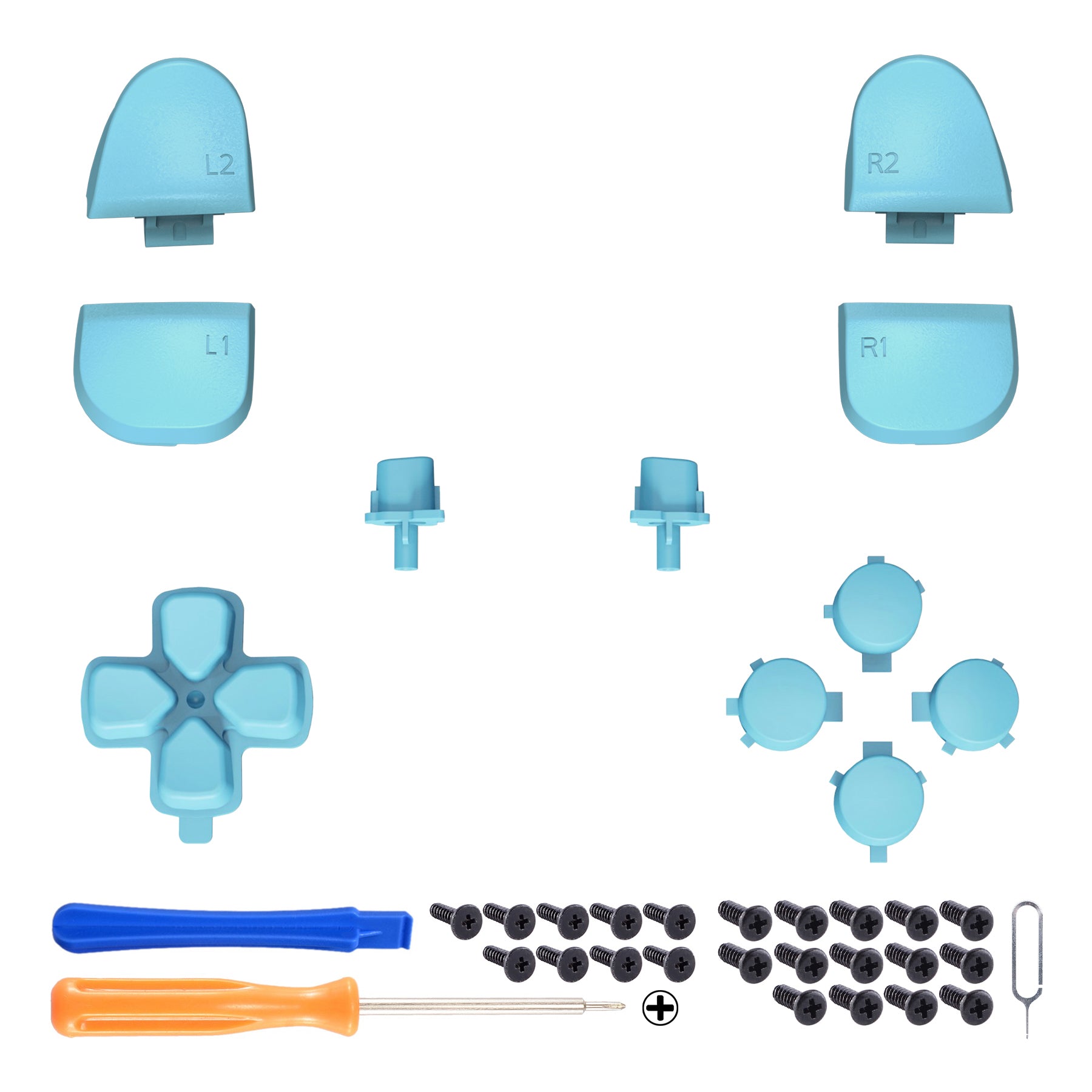 eXtremeRate Replacement D-pad R1 L1 R2 L2 Triggers Share Options