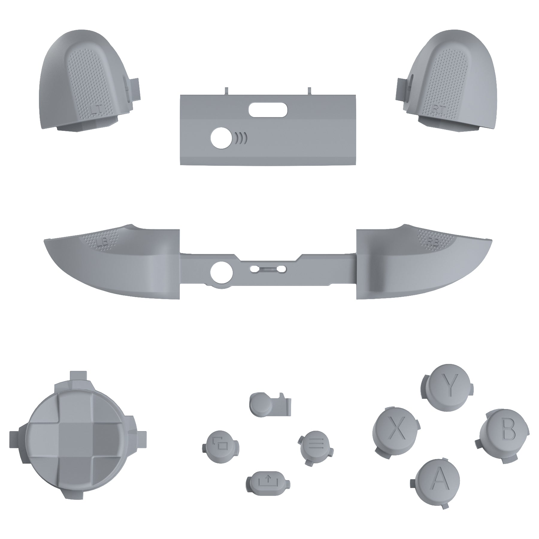 eXtremeRate Knoppen Buttons voor Xbox Serie S X Controller,Vervangende Toetsen LB RB LT RT Bumpers Triggers D-pad ABXY Start Back Sync Share voor Xbox Serie X/S Controller-Zwart eXtremeRate Knoppen Buttons voor Xbox Serie S X Controller,Vervangende Toetsen LB RB LT RT Bumpers Triggers D-pad ABXY Start Back Sync Share voor Xbox Serie X/S Controller-Zwart