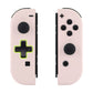 eXtremeRate Dpad Version Replacement Full Set Shell Case with Buttons for Joycon of NS Switch - Cherry Blossoms Pink